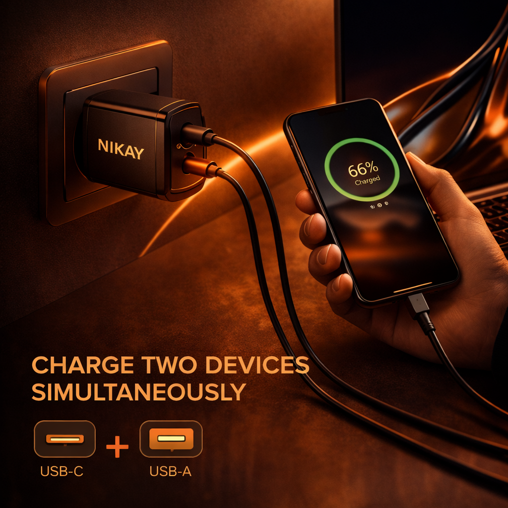 NIKAY C Type USB Charger - Image 3