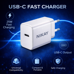 NIKAY 25W USB-C Fast Charger