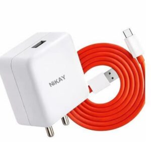 Nikay 20W Type C Mobile Charger Adapter, Fast Charging for Android, iPhone