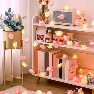 Rose LED String Light - LED String Lights | Decorative Rose Lights | Multicolour String Lights - Multicolour